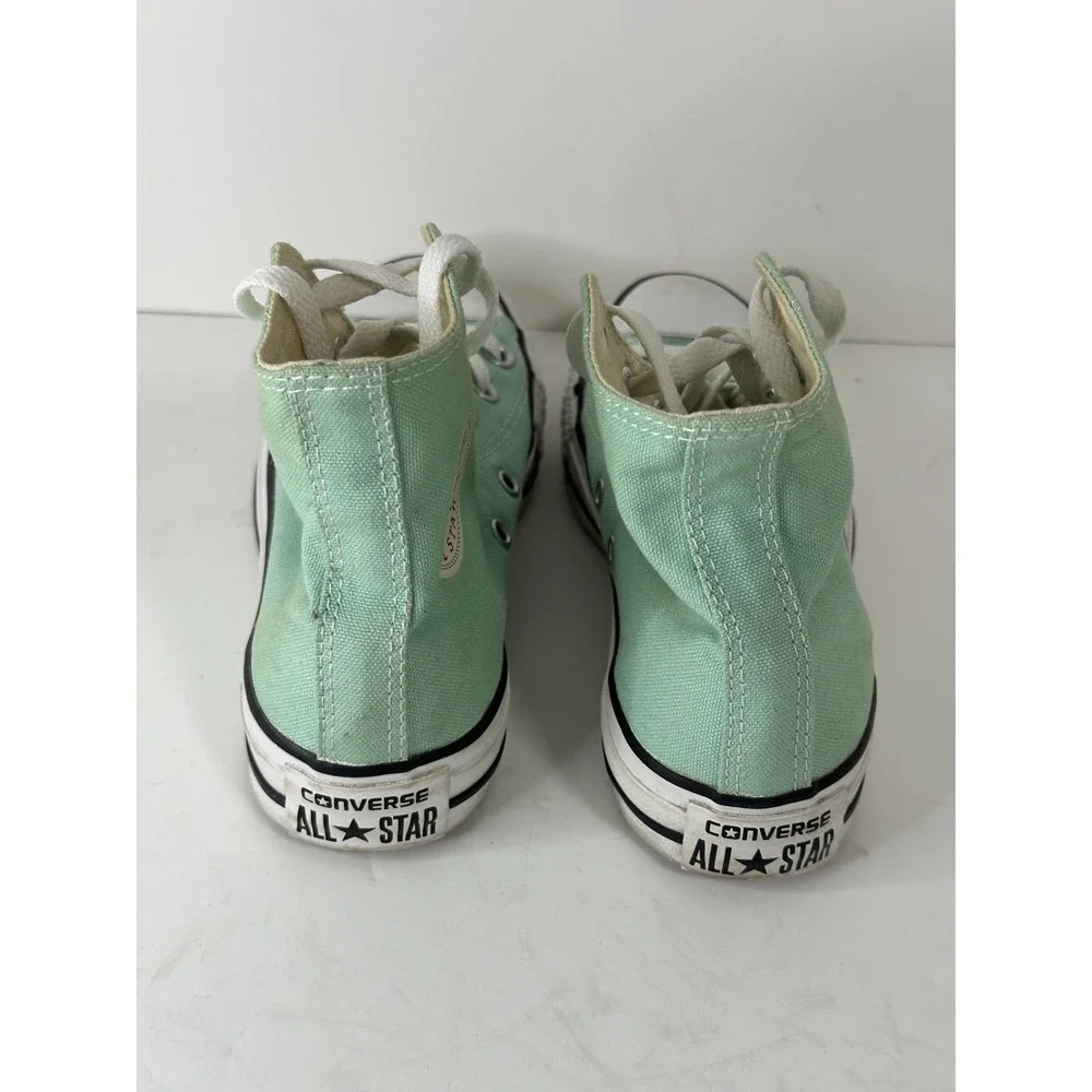 Converse, Chuck Taylor All Star Hi Top‎ Sneakers, Unisex M3/W5, Aphid Green - Picture 6 of 8